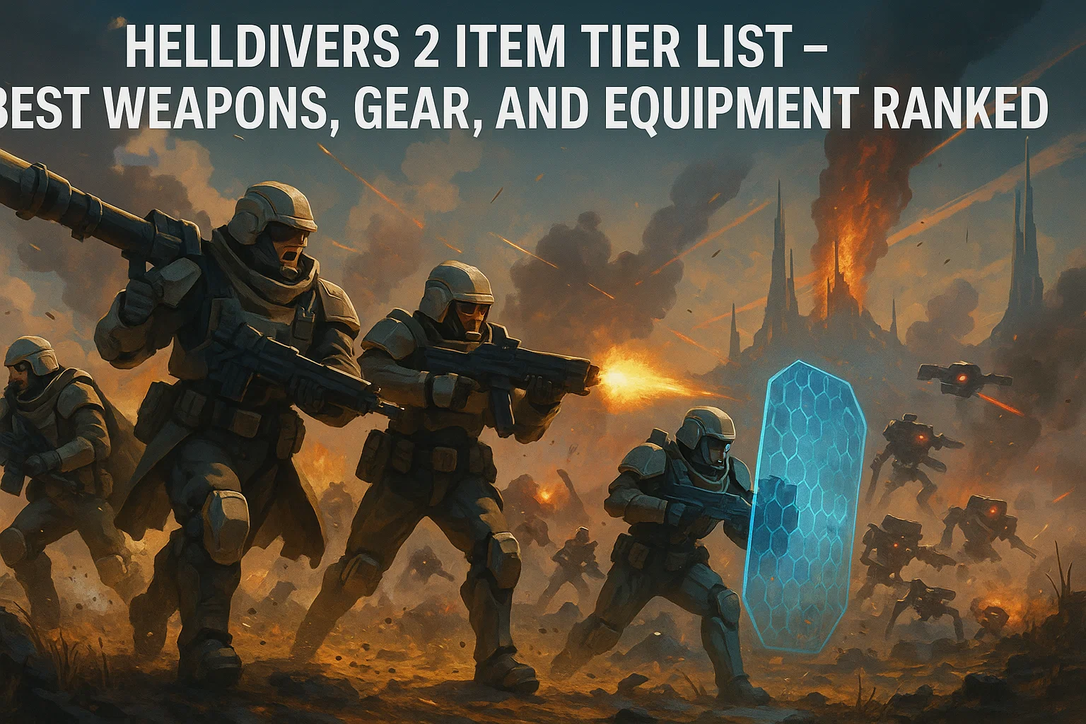 Helldivers 2 Item Tier List – Best Weapons, Gear, and Equipment Ranked