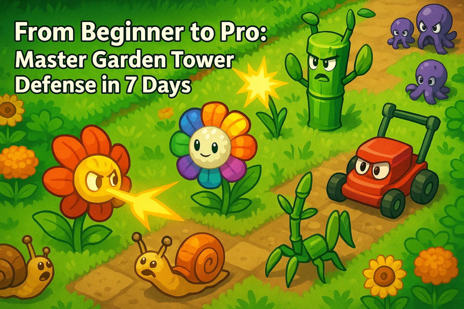 From Beginner to Pro: A 7-Day Journey in Garden Tower Defense
